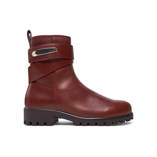 ECCO Botki Modtray W 49019301053 Brązowy ze sklepu MODIVO w kategorii Botki - zdjęcie 182681683