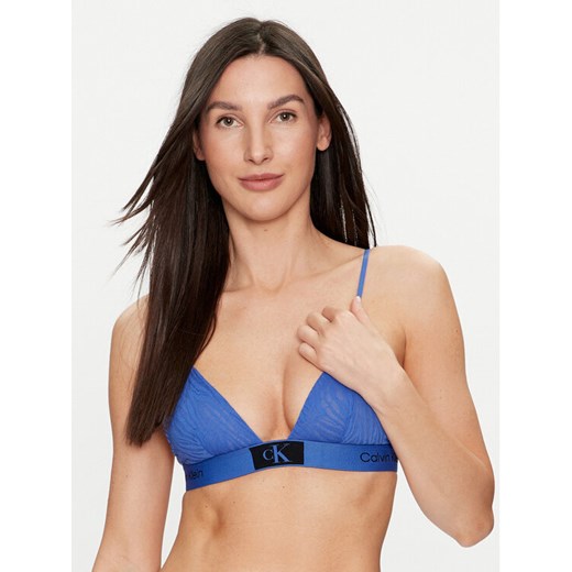 Calvin Klein Underwear Biustonosz braletka 000QF7377E Niebieski ze sklepu MODIVO w kategorii Biustonosze - zdjęcie 182681781
