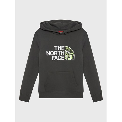 The North Face Bluza Drew Peak NF0A82EN Szary Regular Fit ze sklepu MODIVO w kategorii Bluzy męskie - zdjęcie 182681790