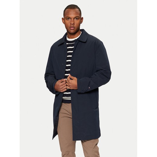 Tommy Hilfiger Płaszcz przejściowy MW0MW37651 Granatowy Regular Fit ze sklepu MODIVO w kategorii Kurtki męskie - zdjęcie 182681942