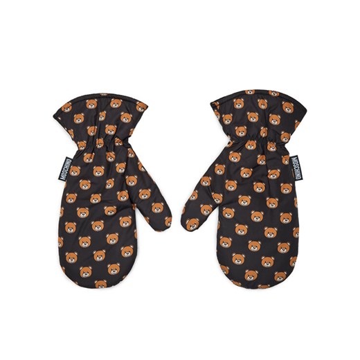 MOSCHINO Rękawiczki Damskie 65393 M3003 Czarny ze sklepu MODIVO w kategorii Rękawiczki damskie - zdjęcie 182681970
