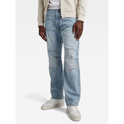 G-Star Raw Jeansy 5620 3D D23699-D536 Niebieski Regular Fit ze sklepu MODIVO w kategorii Jeansy męskie - zdjęcie 182681991