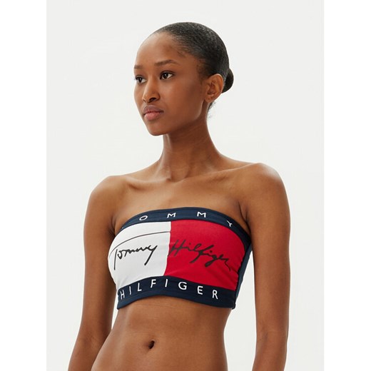Tommy Hilfiger Biustonosz bezfiszbinowy UW0UW05608 Granatowy ze sklepu MODIVO w kategorii Biustonosze - zdjęcie 182682033