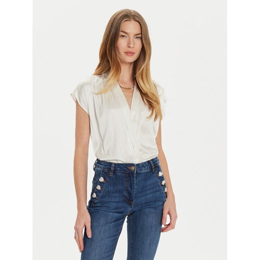 Motivi Bluzka 2733W000636N Biały Regular Fit ze sklepu MODIVO w kategorii Bluzki damskie - zdjęcie 182682043