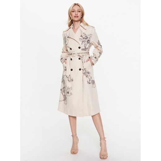 Pinko Trencz 100990 A0TL Beżowy Regular Fit ze sklepu MODIVO w kategorii Płaszcze damskie - zdjęcie 182682052