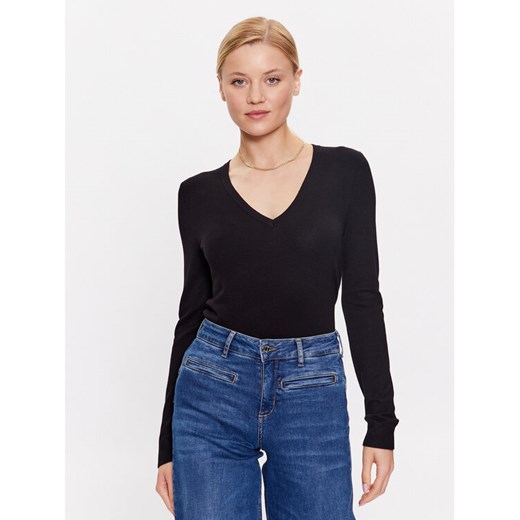 Liu Jo Sweter WF3127 MA18F Czarny Regular Fit ze sklepu MODIVO w kategorii Swetry damskie - zdjęcie 182682080