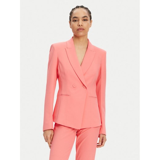 Patrizia Pepe Marynarka 2S1528 A411 R854 Koralowy Regular Fit ze sklepu MODIVO w kategorii Marynarki damskie - zdjęcie 182682084