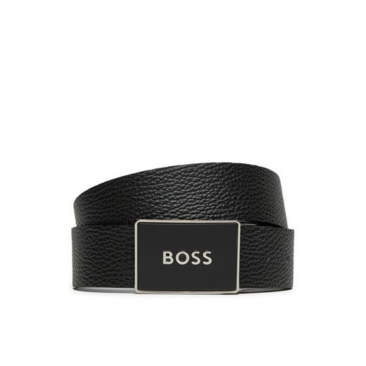 Boss Pasek Męski Icon 50529690 Czarny ze sklepu MODIVO w kategorii Paski męskie - zdjęcie 182682091