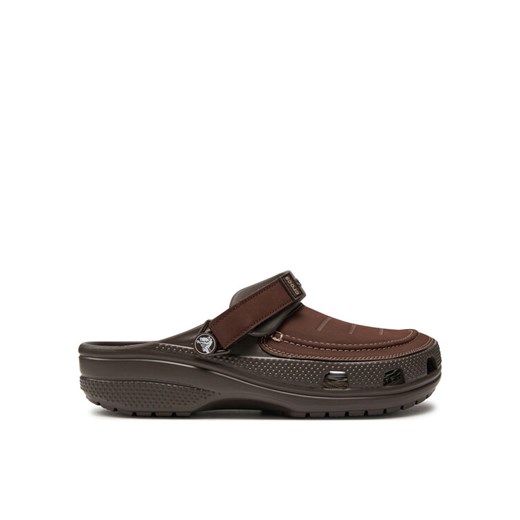 Crocs Klapki Yukon Vista Ii Lr Clog M 207689 Brązowy ze sklepu MODIVO w kategorii Klapki męskie - zdjęcie 182682180