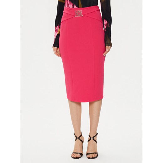 Rinascimento Spódnica ołówkowa CFC0118265003 Różowy Slim Fit ze sklepu MODIVO w kategorii Spódnice - zdjęcie 182682200