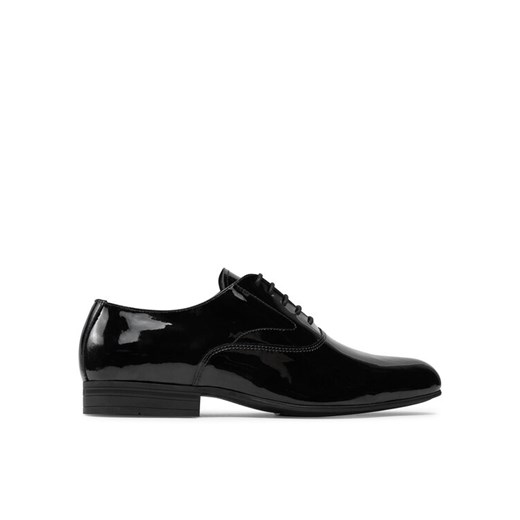 Calvin Klein Półbuty Oxford Pat HM0HM01600 Czarny Calvin Klein 43 MODIVO
