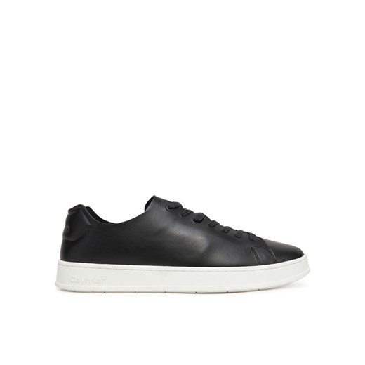 Calvin Klein Sneakersy Low Top Lace Up Unlined Lth HM0HM01885 Czarny ze sklepu MODIVO w kategorii Buty sportowe męskie - zdjęcie 182682244
