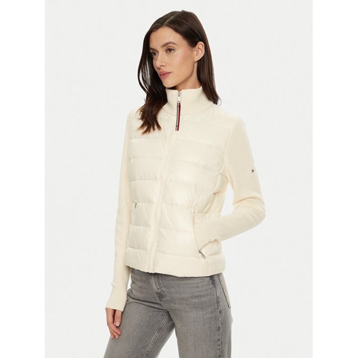 Tommy Hilfiger Kurtka puchowa WW0WW43771 Beżowy Regular Fit ze sklepu MODIVO w kategorii Kurtki damskie - zdjęcie 182682251