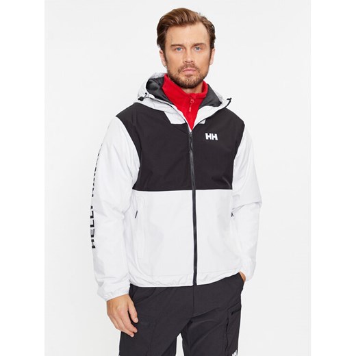 Helly Hansen Kurtka przeciwdeszczowa Ervik Ins 53983 Szary Regular Fit ze sklepu MODIVO w kategorii Kurtki męskie - zdjęcie 182682272