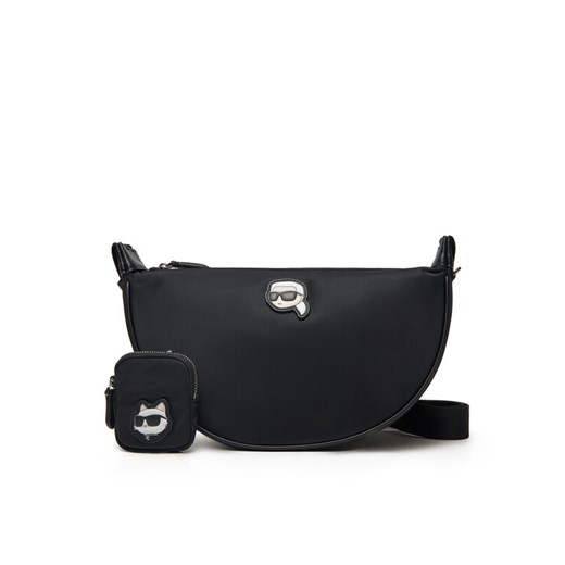 KARL LAGERFELD Torebka A1W30386 Czarny ze sklepu MODIVO w kategorii Listonoszki - zdjęcie 182682340
