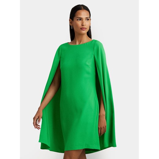 Lauren Ralph Lauren Sukienka koktajlowa 253855210023 Zielony Relaxed Fit ze sklepu MODIVO w kategorii Sukienki - zdjęcie 182682410