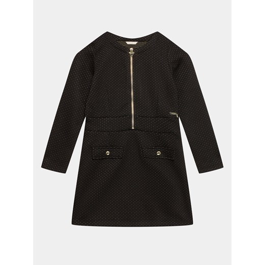 Guess Sukienka codzienna J3BK06 KBH30 Czarny Regular Fit ze sklepu MODIVO w kategorii Sukienki dziewczęce - zdjęcie 182682434