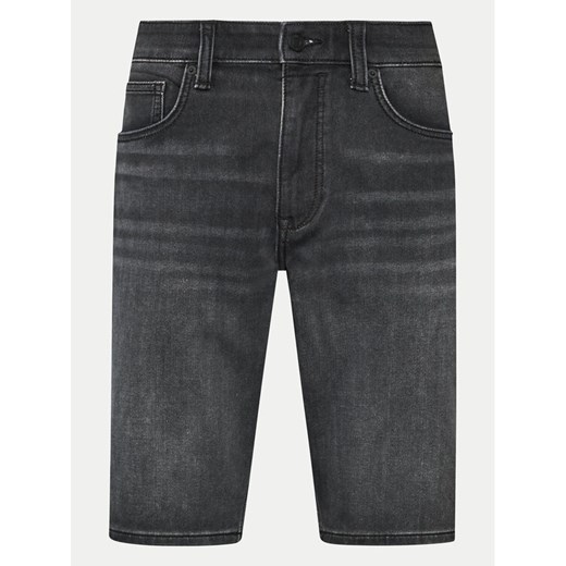 s.Oliver Szorty jeansowe 2142318 Szary Regular Fit ze sklepu MODIVO w kategorii Spodenki męskie - zdjęcie 182682451