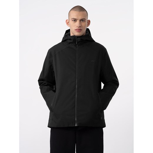 4F Kurtka przejściowa 4FAW23TTJAM304 Czarny Regular Fit ze sklepu MODIVO w kategorii Kurtki męskie - zdjęcie 182682482