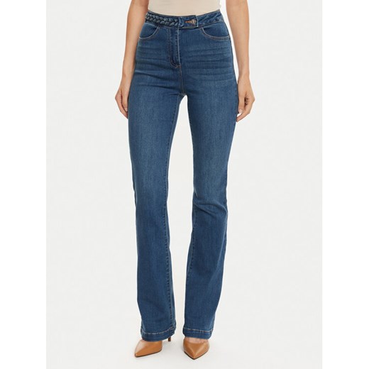 Morgan Jeansy 222-PKELY Niebieski Straight Fit ze sklepu MODIVO w kategorii Jeansy damskie - zdjęcie 182682512