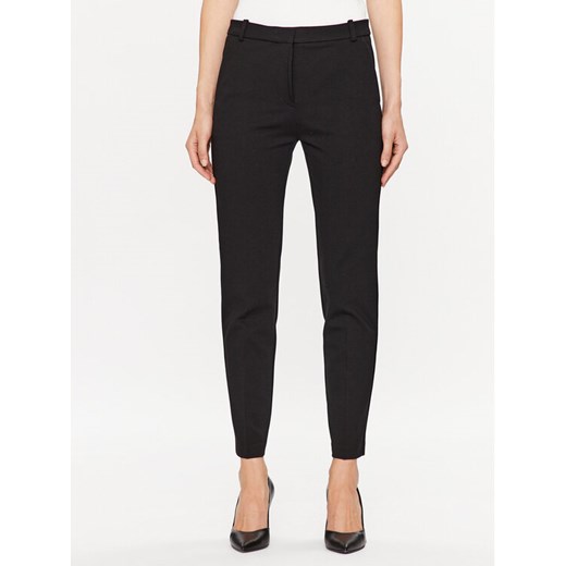 Pinko Spodnie materiałowe Bello 100155 A15M Czarny Slim Fit ze sklepu MODIVO w kategorii Spodnie damskie - zdjęcie 182682572