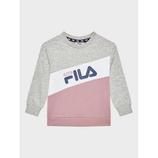 Fila Bluza Canicatti FAK0197 Różowy Regular Fit ze sklepu MODIVO w kategorii Bluzy i swetry - zdjęcie 182682581