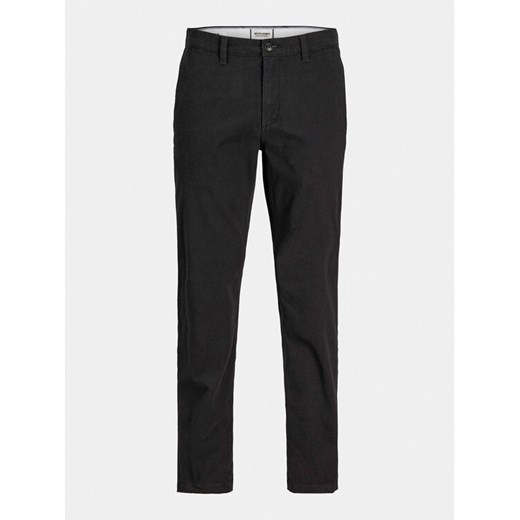 Jack&Jones Chinosy Dave 12212930 Czarny Regular Fit ze sklepu MODIVO w kategorii Spodnie męskie - zdjęcie 182682654