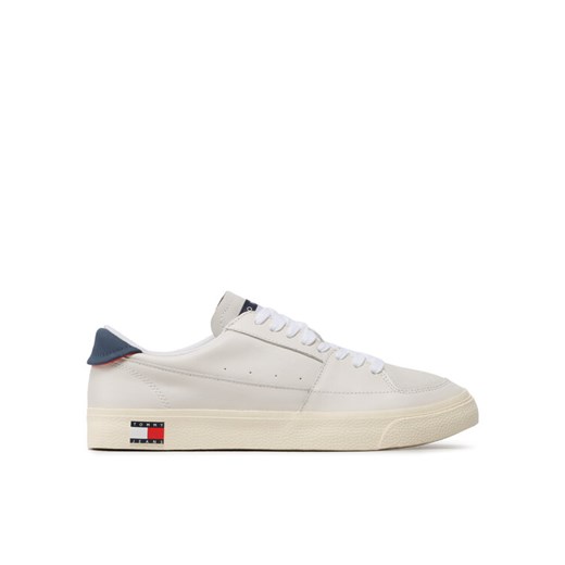 Tommy Jeans Sneakersy Vulcanized Ess EM0EM01106 Beżowy ze sklepu MODIVO w kategorii Trampki męskie - zdjęcie 182682720