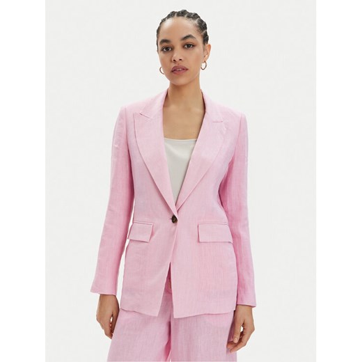 Marella Marynarka Afro 2413041094 Różowy Regular Fit ze sklepu MODIVO w kategorii Marynarki damskie - zdjęcie 182682871