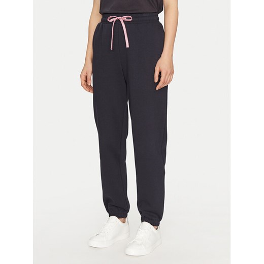 ONLY Spodnie dresowe Noomi 15316153 Granatowy Regular Fit ze sklepu MODIVO w kategorii Spodnie damskie - zdjęcie 182682883