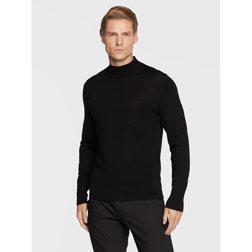 Calvin Klein Sweter Superior K10K110424 Czarny Regular Fit ze sklepu MODIVO w kategorii Swetry męskie - zdjęcie 182682960