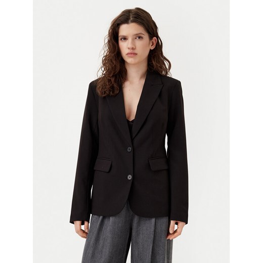 ONLY Marynarka Raven 15338389 Czarny Slim Fit ze sklepu MODIVO w kategorii Marynarki damskie - zdjęcie 182682972