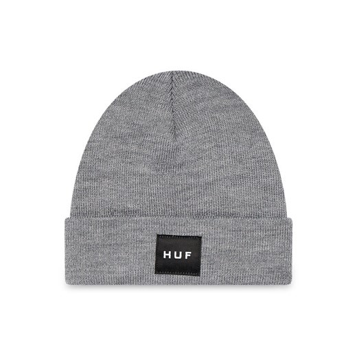 HUF Czapka Essentials Box Logo Bea BN00090 Szary ze sklepu MODIVO w kategorii Czapki zimowe damskie - zdjęcie 182683024