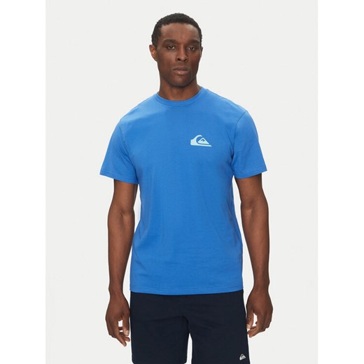 Quiksilver T-Shirt EQYZT08042 Niebieski Regular Fit ze sklepu MODIVO w kategorii T-shirty męskie - zdjęcie 182683054