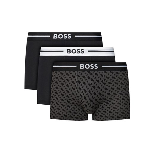 BOSS Komplet 3 par bokserek 50531694 Szary ze sklepu MODIVO w kategorii Majtki męskie - zdjęcie 182683071