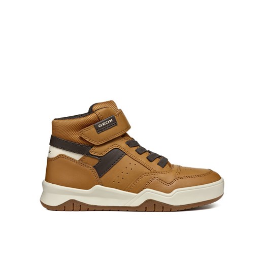 Geox Sneakersy J Perth Boy J367RF 0MEFU C2286 S Brązowy ze sklepu MODIVO w kategorii Buty sportowe dziecięce - zdjęcie 182683072