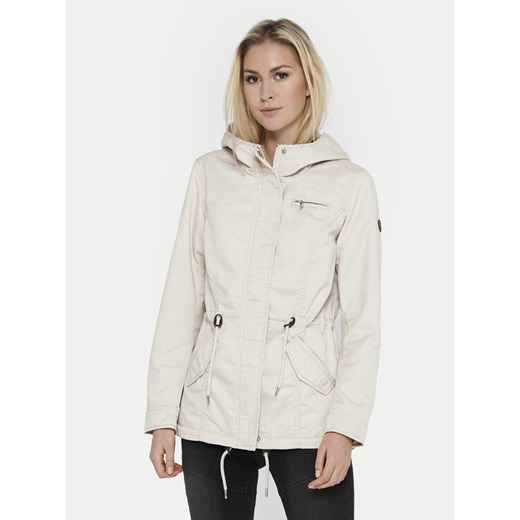 ONLY Parka Lorca 15216452 Beżowy Regular Fit ze sklepu MODIVO w kategorii Parki damskie - zdjęcie 182683082