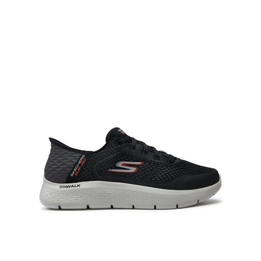 Skechers Sneakersy Go Walk Flex-New World 216505/BKOR Czarny ze sklepu MODIVO w kategorii Buty sportowe męskie - zdjęcie 182683123
