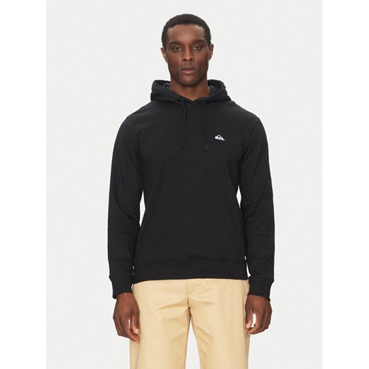 Quiksilver Bluza EQYFT04951 Czarny Regular Fit ze sklepu MODIVO w kategorii Bluzy męskie - zdjęcie 182683132