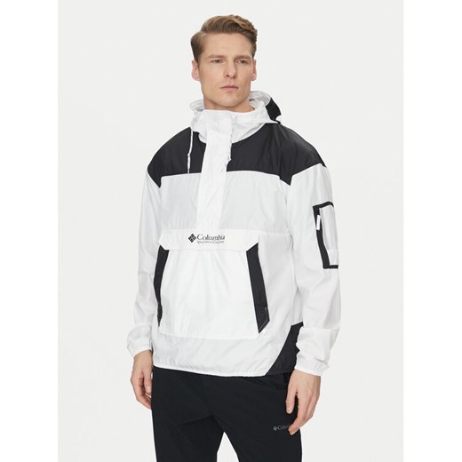 Columbia Wiatrówka Challenger Windbreaker KM2005 Biały Regular Fit ze sklepu MODIVO w kategorii Kurtki męskie - zdjęcie 182683170