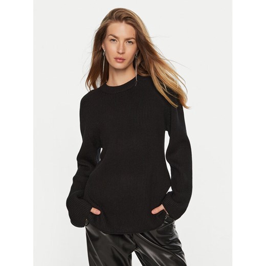 MICHAEL Michael Kors Sweter MF460YPF2G Czarny Relaxed Fit ze sklepu MODIVO w kategorii Swetry damskie - zdjęcie 182683171
