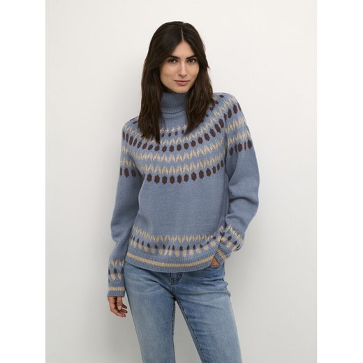 Culture Sweter Cuthurid 50109941 Niebieski Relaxed Fit ze sklepu MODIVO w kategorii Swetry damskie - zdjęcie 182683243