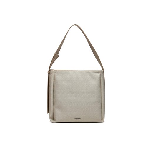 Calvin Klein Torebka Gracie K60K611663 Beżowy Calvin Klein 00 MODIVO