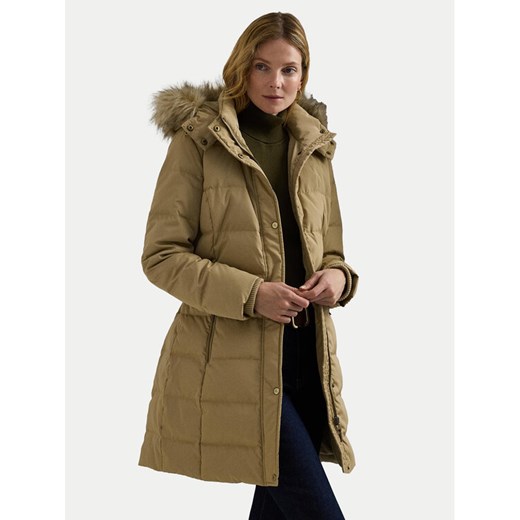LAUREN RALPH LAUREN Kurtka puchowa 297957517001 Beżowy Regular Fit ze sklepu MODIVO w kategorii Kurtki damskie - zdjęcie 182683323
