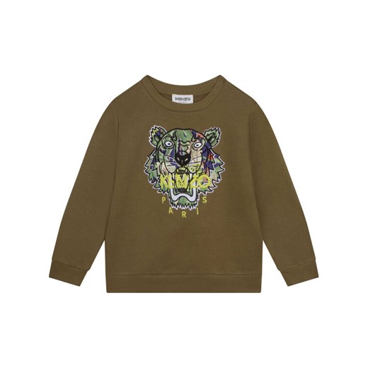 Kenzo Kids Bluza K25795 S Zielony Regular Fit ze sklepu MODIVO w kategorii Bluzy chłopięce - zdjęcie 182683370