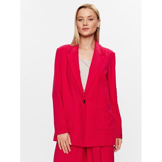 DKNY Marynarka P3ECTS95 Różowy Regular Fit ze sklepu MODIVO w kategorii Marynarki damskie - zdjęcie 182683382