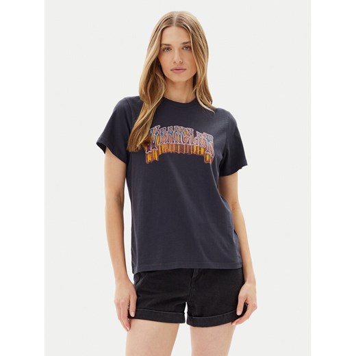 Wrangler T-Shirt Graphic 112362783 Czarny Regular Fit ze sklepu MODIVO w kategorii Bluzki damskie - zdjęcie 182683432