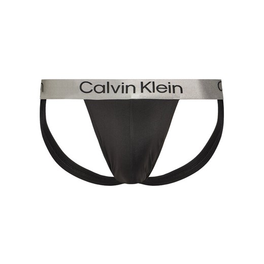 Calvin Klein Underwear Komplet 3 par slipów Jock Strap LV00NB4121 Czarny ze sklepu MODIVO w kategorii Majtki męskie - zdjęcie 182683482