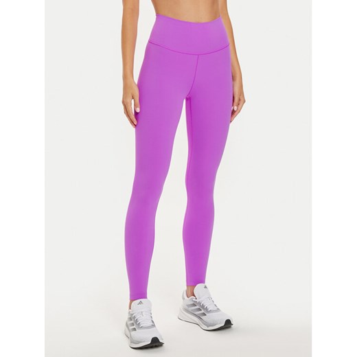 adidas Legginsy All Me IX0187 Różowy Slim Fit ze sklepu MODIVO w kategorii Spodnie damskie - zdjęcie 182683503