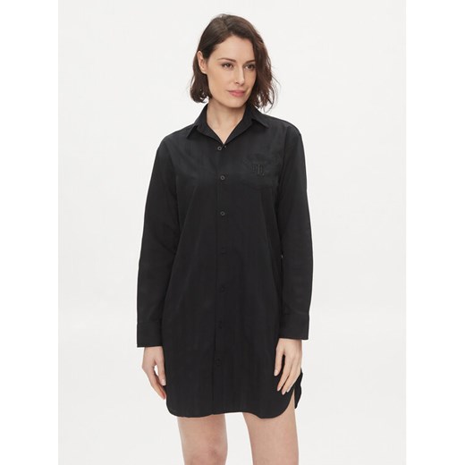 Lauren Ralph Lauren Koszula nocna ILN32305 Czarny ze sklepu MODIVO w kategorii Koszule nocne - zdjęcie 182683504